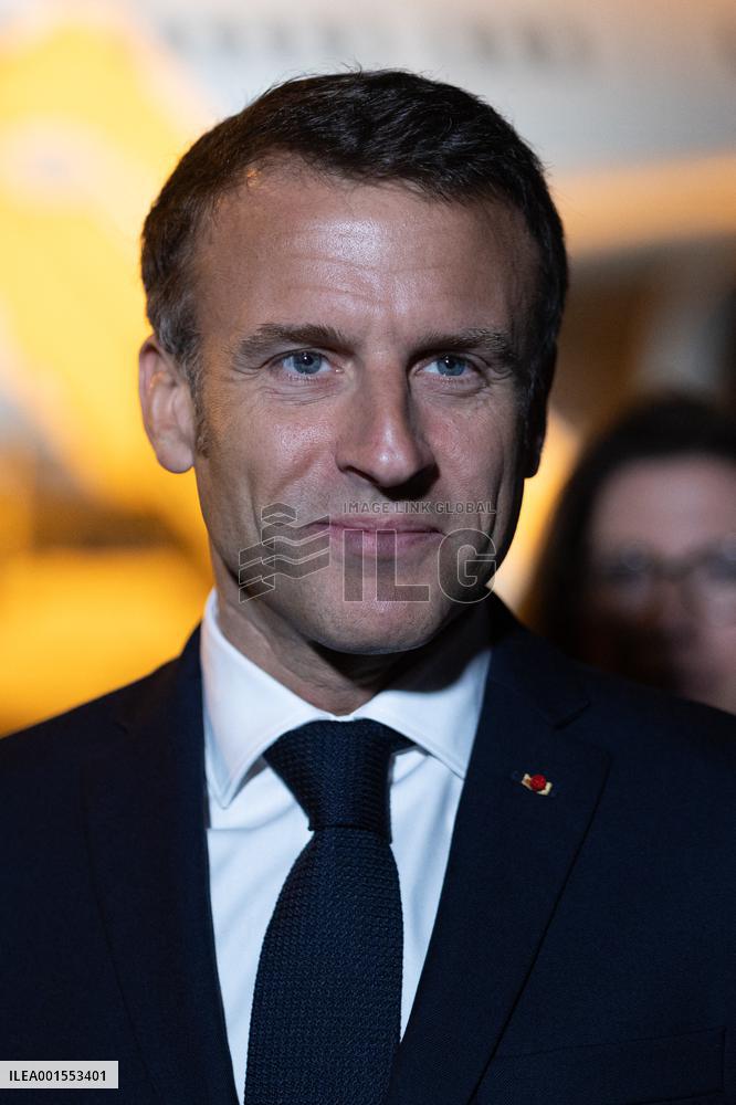 Macron on visit in New Caledonia