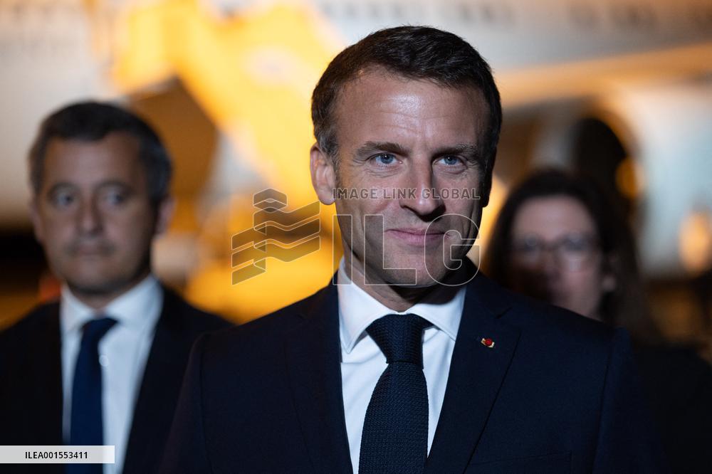 Macron on visit in New Caledonia