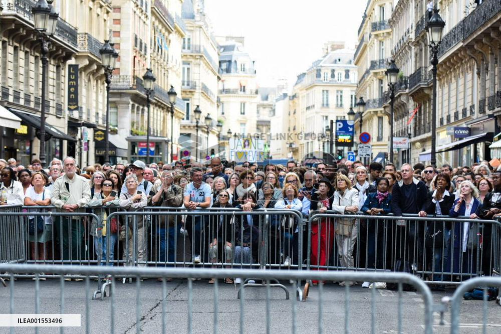 Jane Birkin’s Funeral - Paris