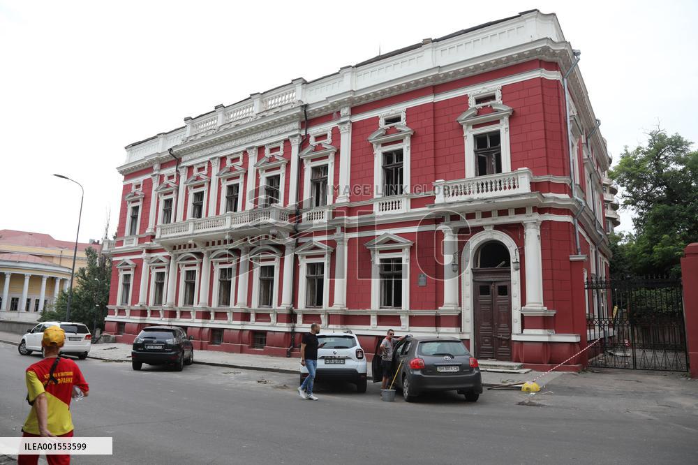 July 23 Russian missile attack on Odesa