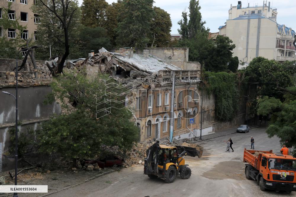 July 23 Russian missile attack on Odesa
