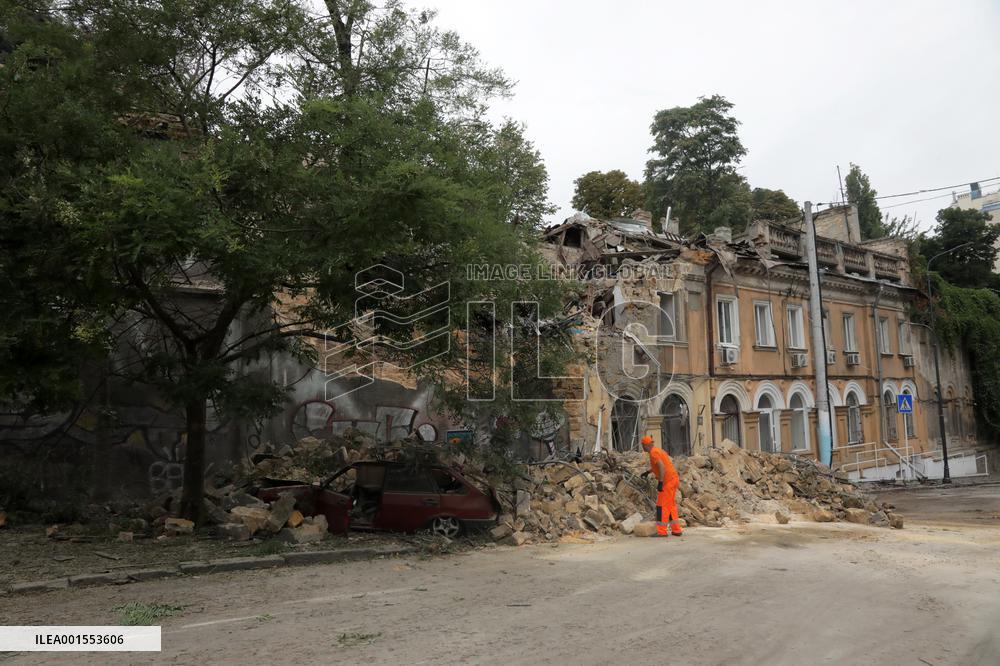 July 23 Russian missile attack on Odesa