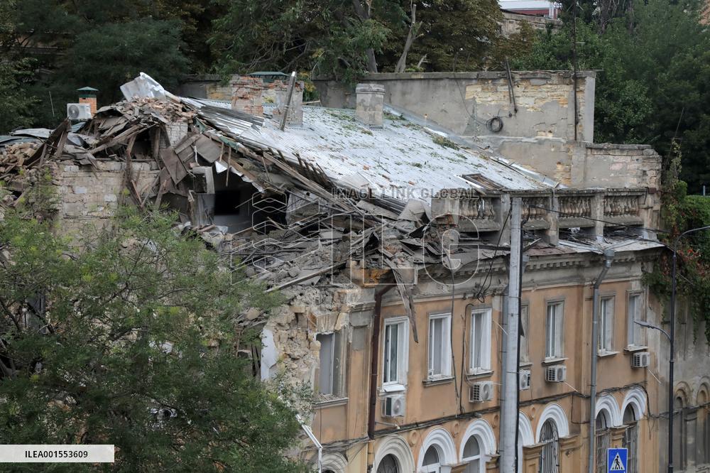 July 23 Russian missile attack on Odesa