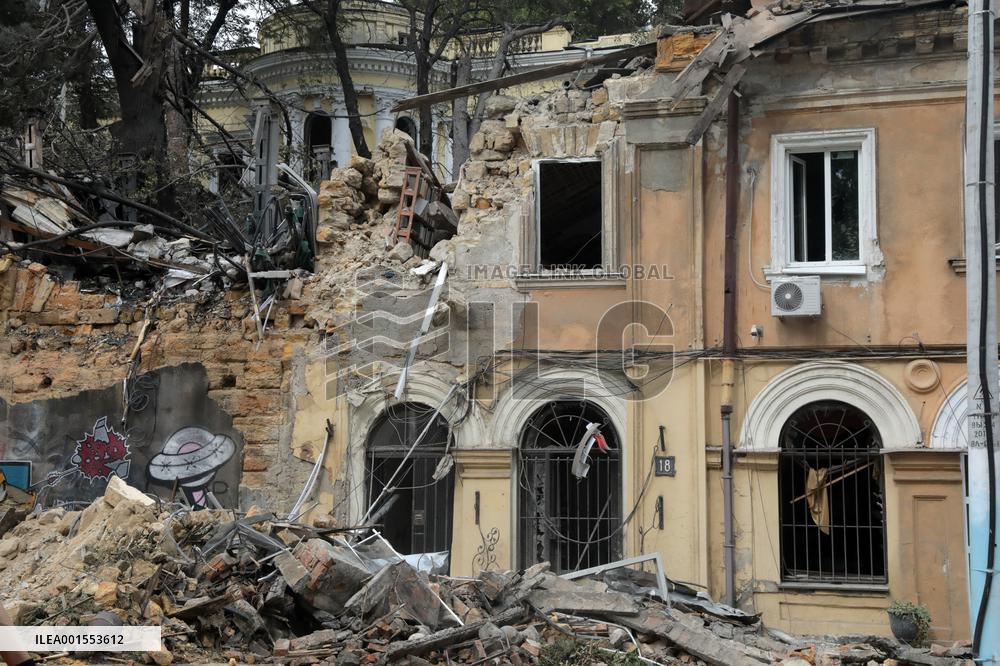 July 23 Russian missile attack on Odesa