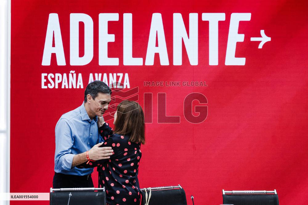 PSOE's Executive Committee Meeting After The Elections - Madrid