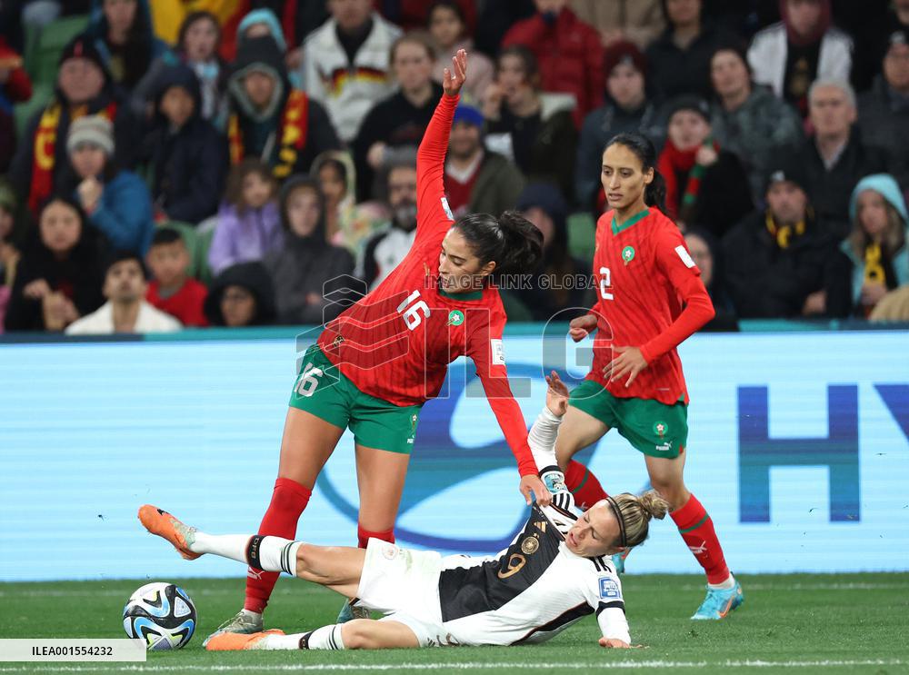 (SP)AUSTRALIA-MELBOURNE-FIFA-2023 WOMEN'S WORLD CUP-GROUP H-GER VS MAR