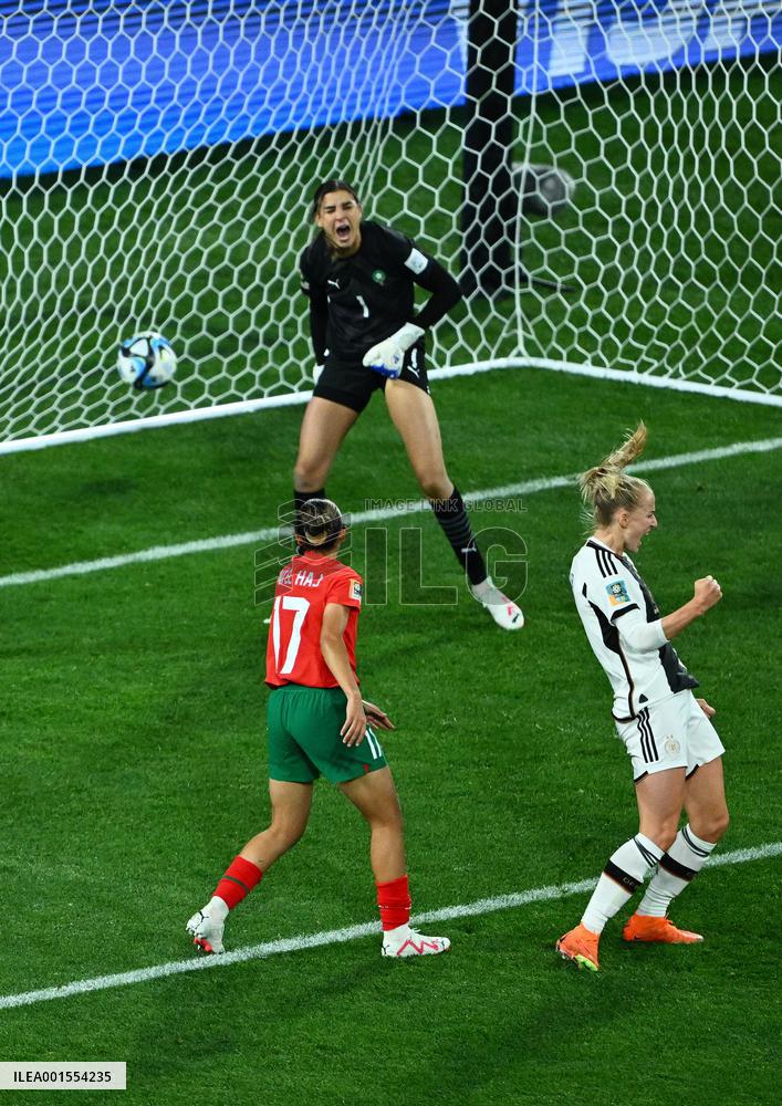 (SP)AUSTRALIA-MELBOURNE-FIFA-2023 WOMEN'S WORLD CUP-GROUP H-GER VS MAR
