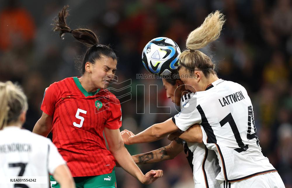 (SP)AUSTRALIA-MELBOURNE-FIFA-2023 WOMEN'S WORLD CUP-GROUP H-GER VS MAR