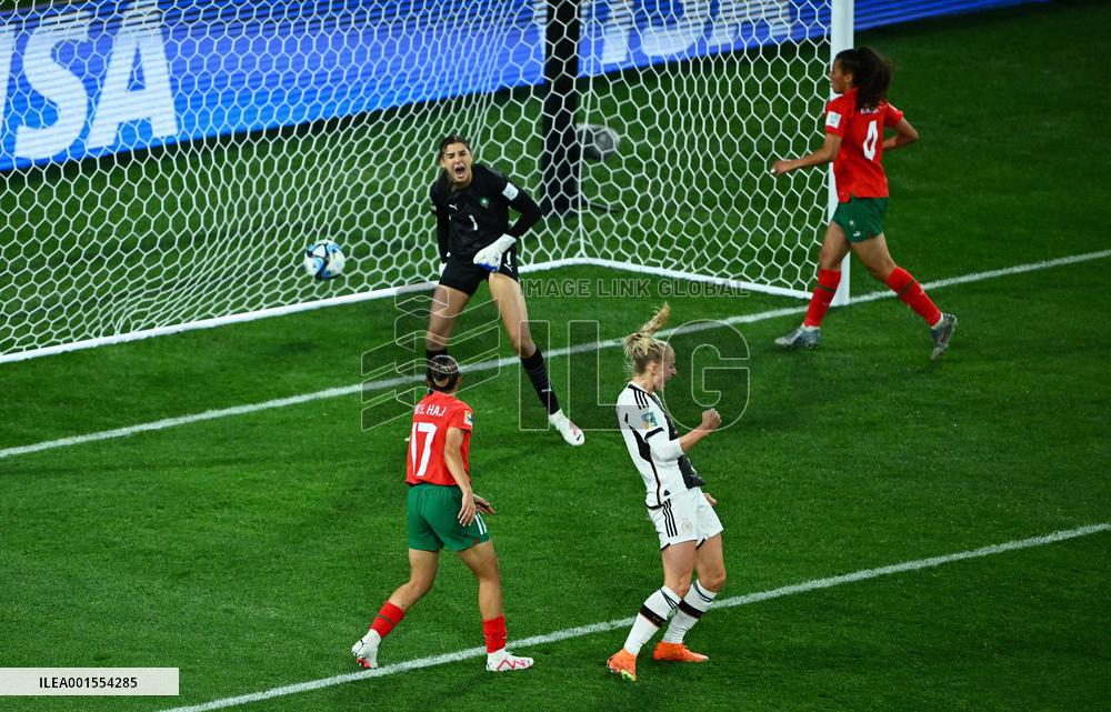 (SP)AUSTRALIA-MELBOURNE-FIFA-2023 WOMEN'S WORLD CUP-GROUP H-GER VS MAR