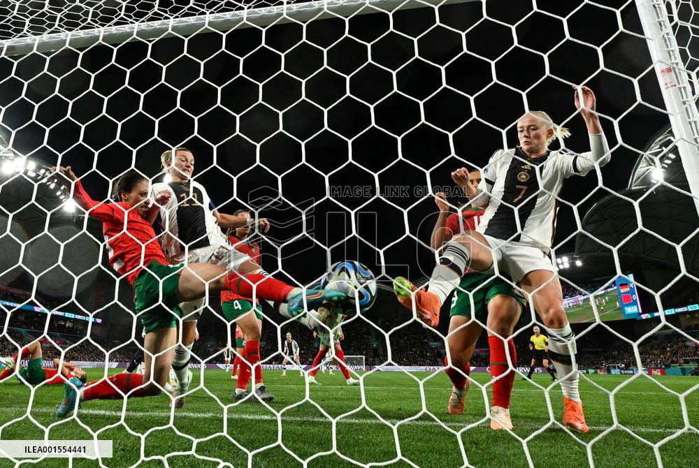 (SP)AUSTRALIA-MELBOURNE-FIFA-2023 WOMEN'S WORLD CUP-GROUP H-GER VS MAR