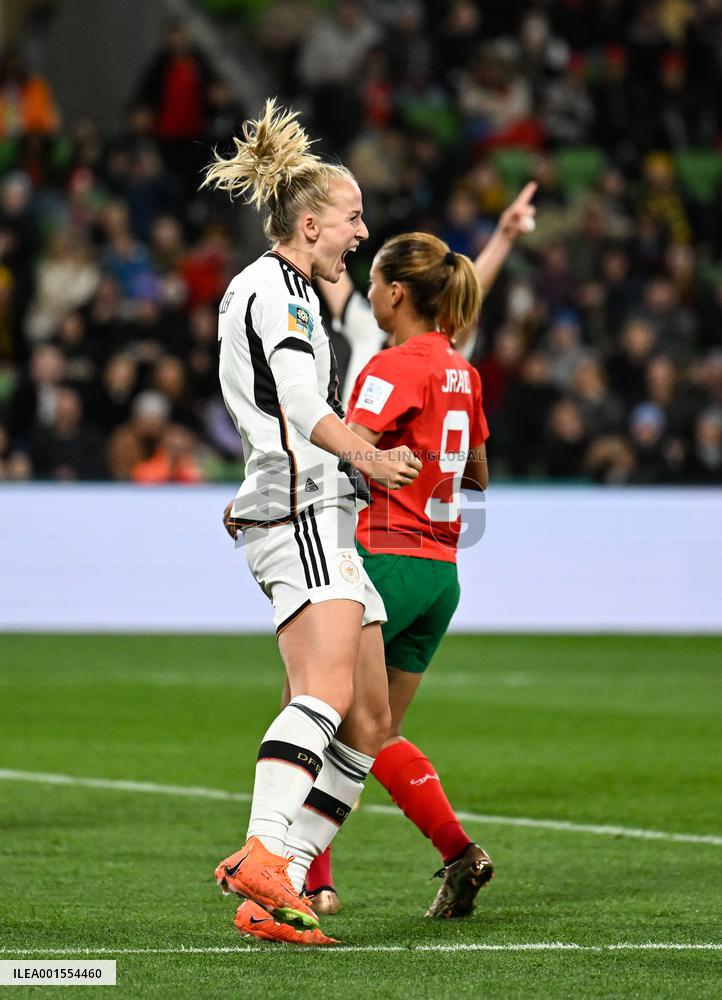 (SP)AUSTRALIA-MELBOURNE-FIFA-2023 WOMEN'S WORLD CUP-GROUP H-GER VS MAR