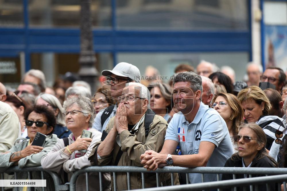 Jane Birkin Funeral - Paris