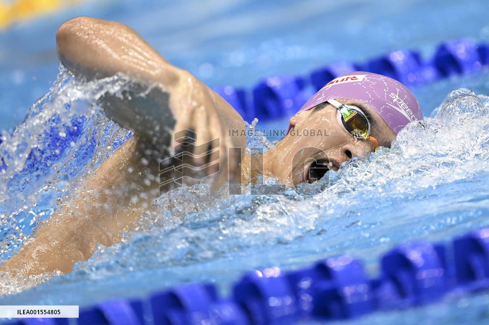 (SP)JAPAN-FUKUOKA-WORLD AQUATICS CHAMPIONSHIPS-SWIMMING-DAY 2