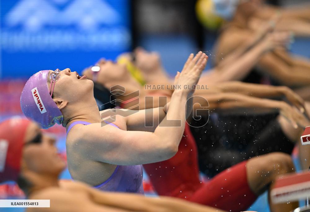 (SP)JAPAN-FUKUOKA-WORLD AQUATICS CHAMPIONSHIPS-SWIMMING-DAY 2