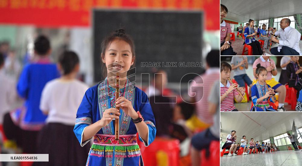 CHINA-GUANGXI-SUMMER VACATION-INTANGIBLE CULTURE HERITAGE (CN)