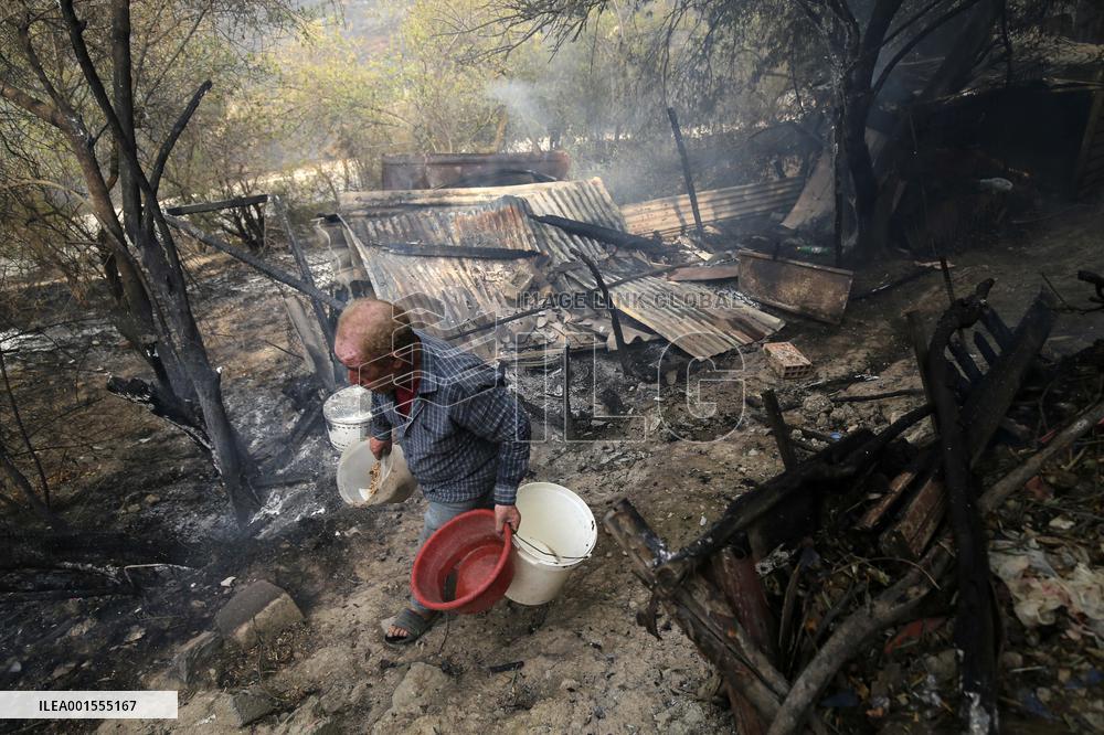 ALGERIA-BOUIRA-WILDFIRES-DEATH TOLL