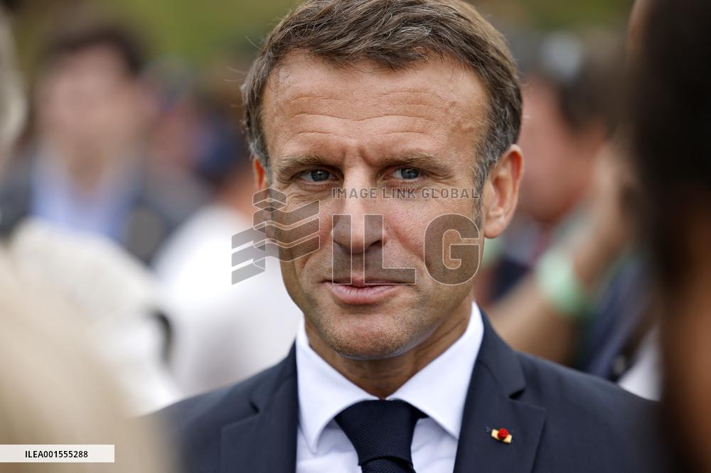 Macron Visits New Caledonia