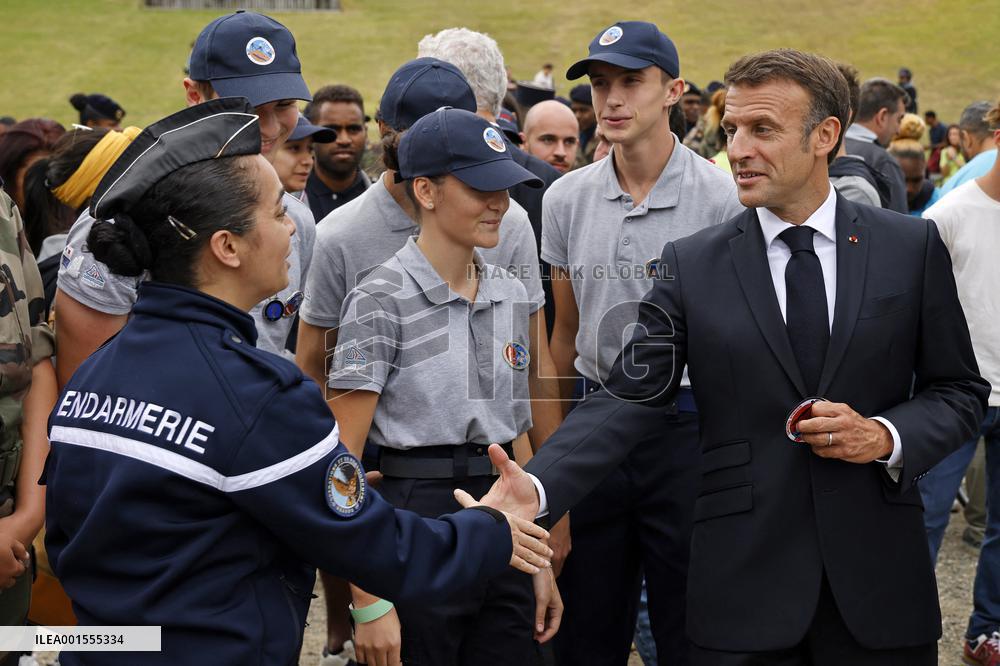 Macron Visits New Caledonia