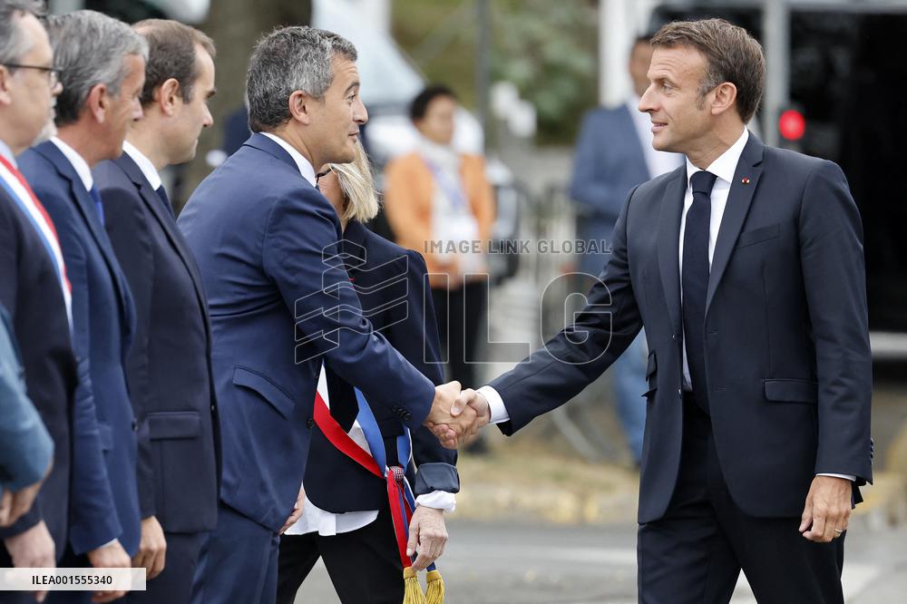 Macron Visits New Caledonia