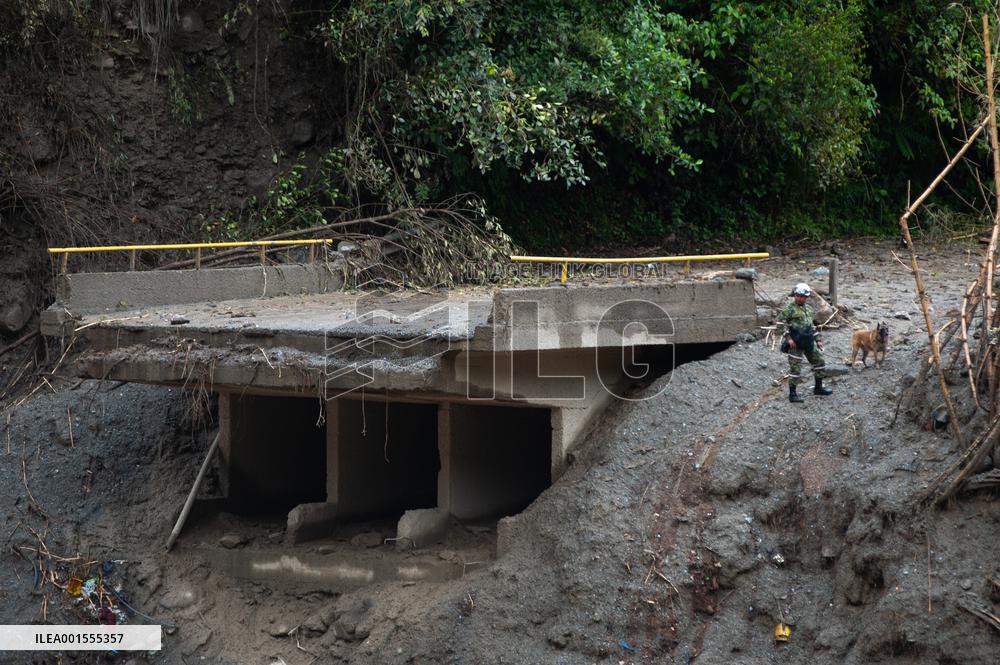 Rescue Labors Continue after Landslide in Quetame, Colombia