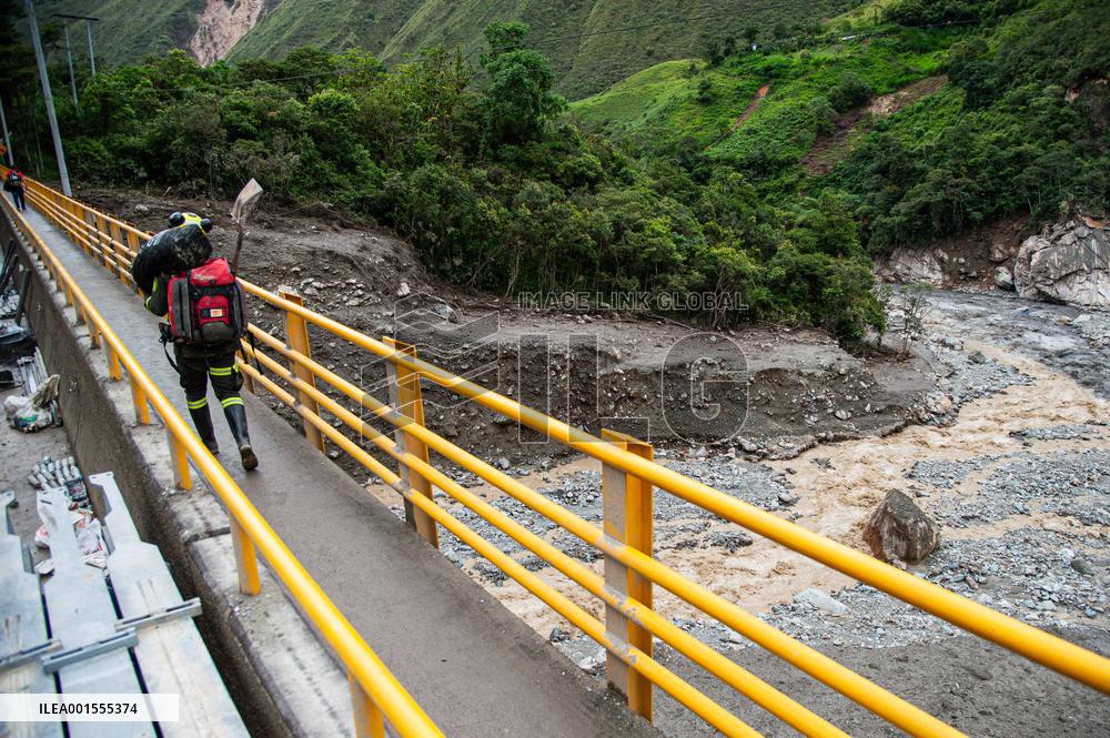 Rescue Labors Continue after Landslide in Quetame, Colombia