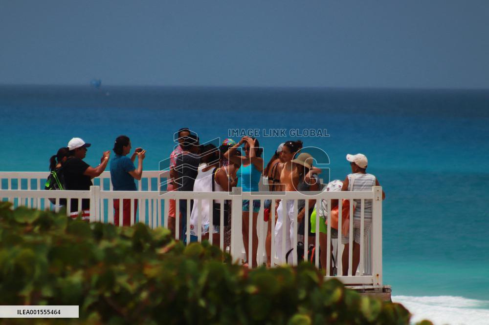 Cancun Continues Its Battle Against Sargassum - Mexico