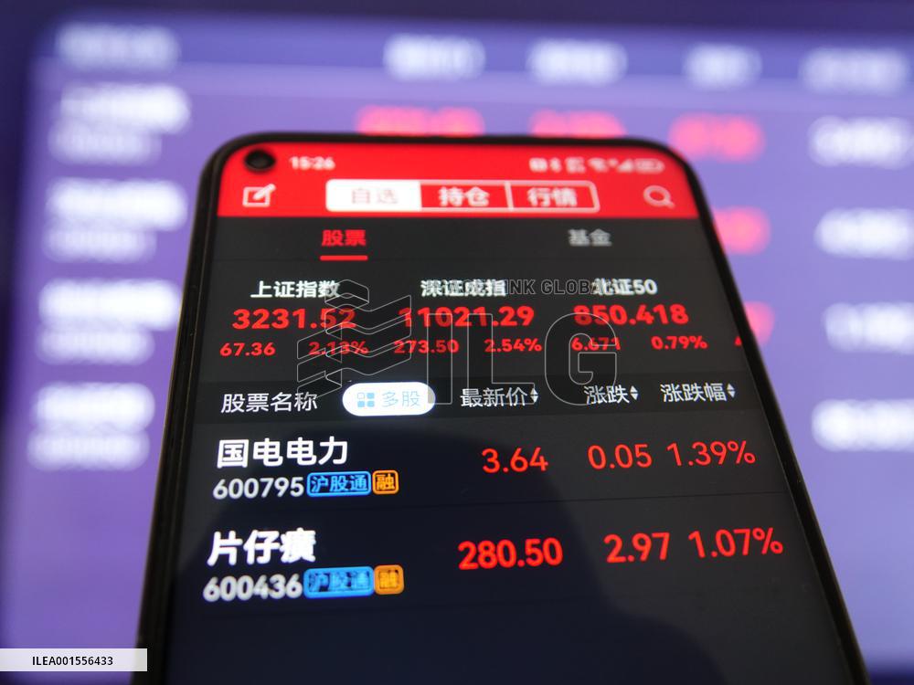 China A-share Index Rose