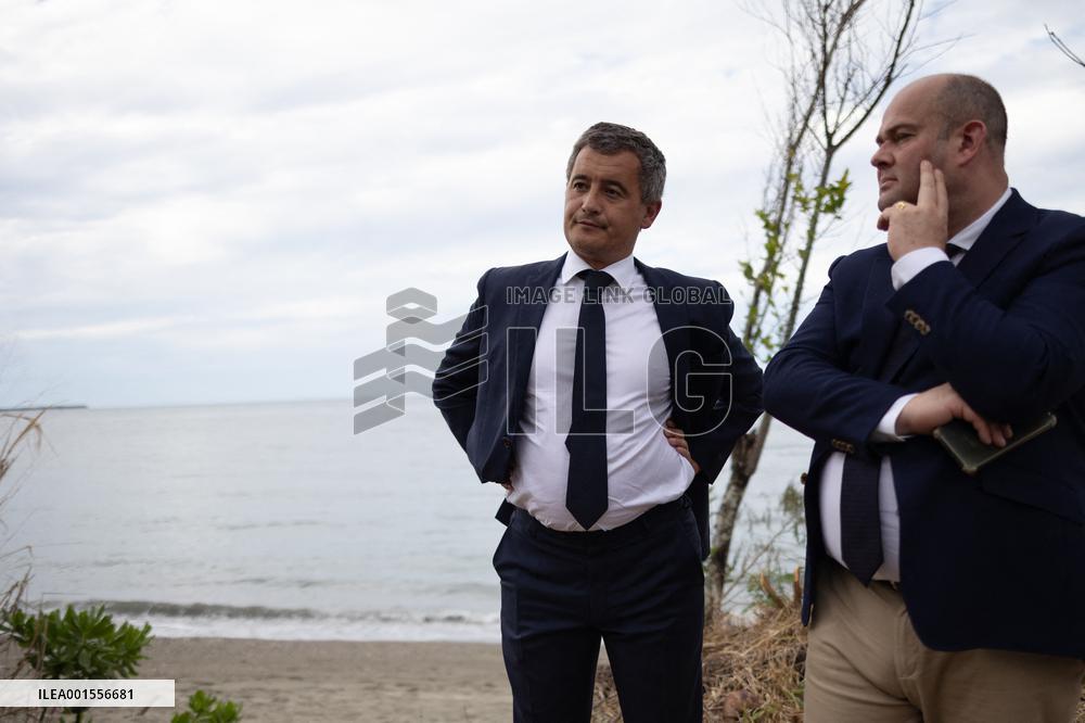 President Macron Meets With People About Climate Change Effects - New Caledonia