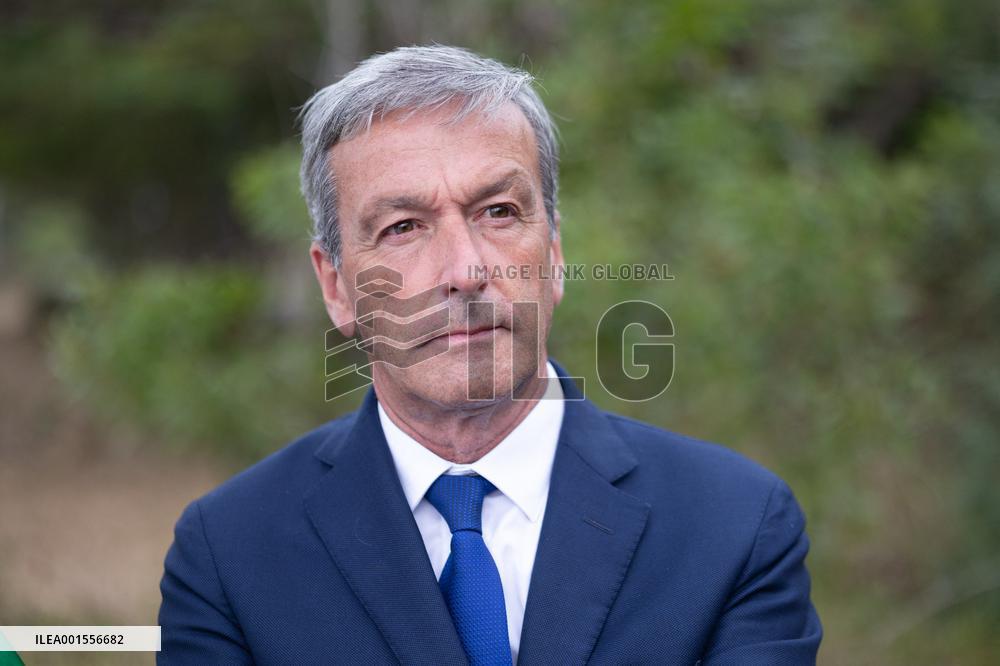 President Macron Meets With People About Climate Change Effects - New Caledonia