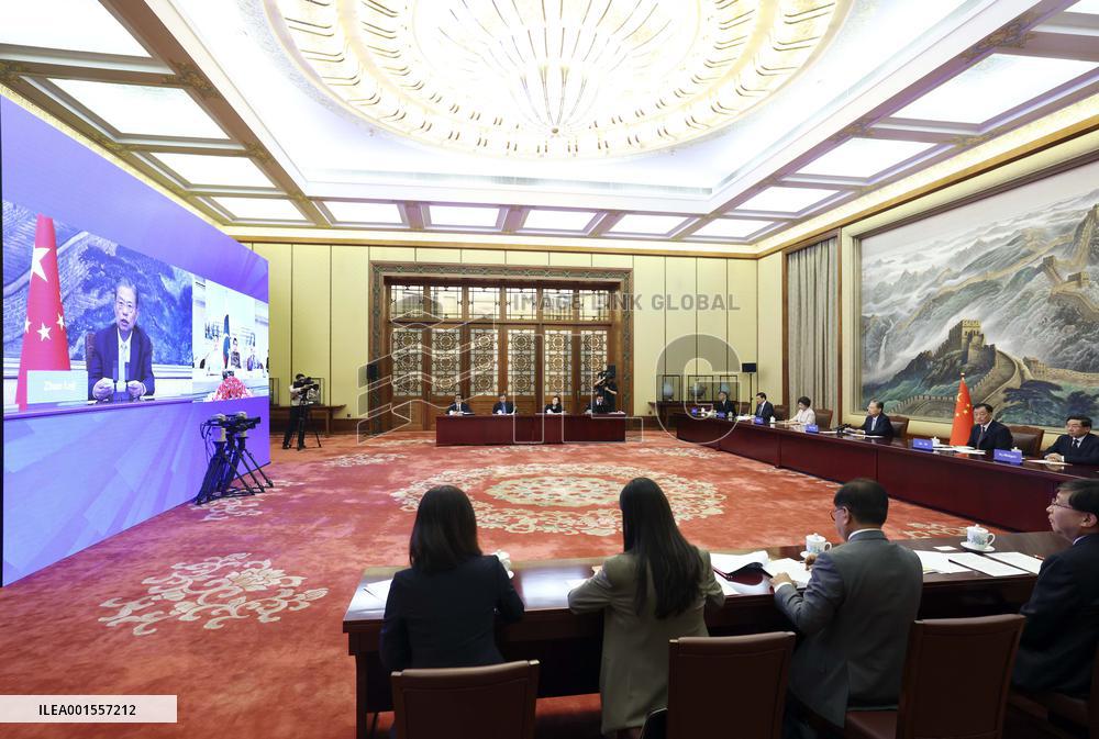 CHINA-BEIJING-ZHAO LEJI-PAKISTAN-TALKS (CN)