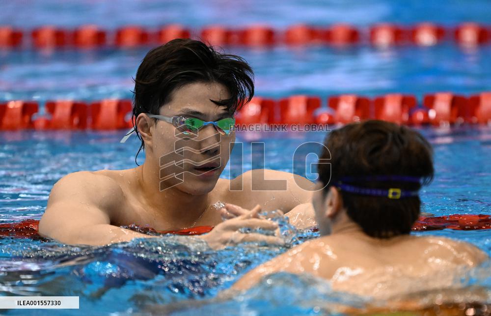 (SP)JAPAN-FUKUOKA-WORLD AQUATICS CHAMPIONSHIPS-SWIMMING-DAY 3