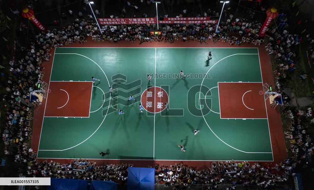 Village Basketball Game Popular in China