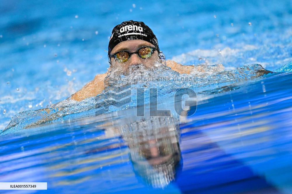 (SP)JAPAN-FUKUOKA-WORLD AQUATICS CHAMPIONSHIPS-SWIMMING-DAY 3