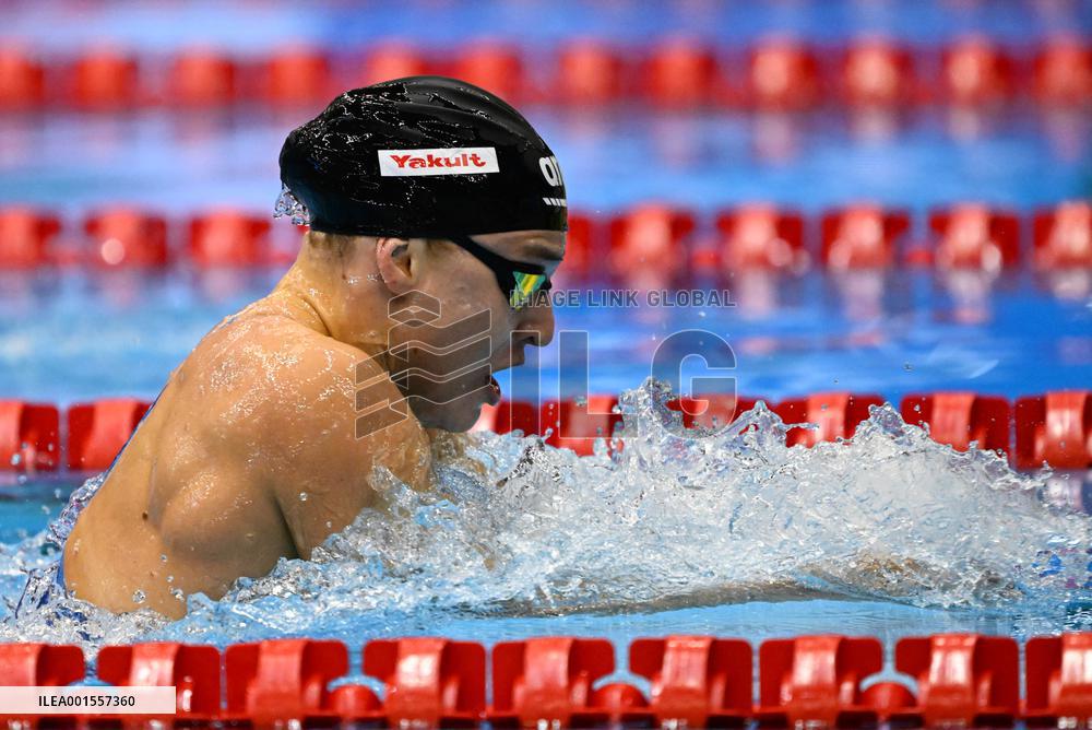 (SP)JAPAN-FUKUOKA-WORLD AQUATICS CHAMPIONSHIPS-SWIMMING-DAY 3