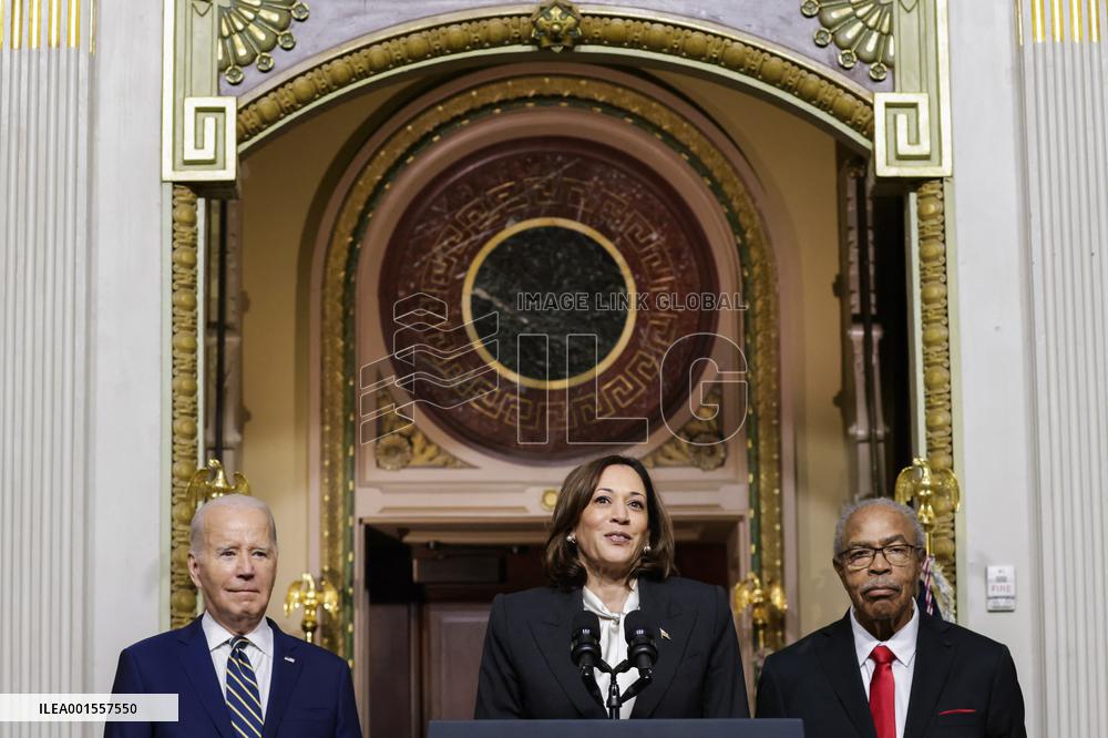 DC: President Joe Biden hosts event to establish the Emmett Till and Mamie Till-Mobley National Monument