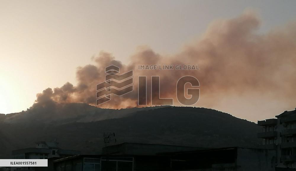 Wildfires Around Palermo