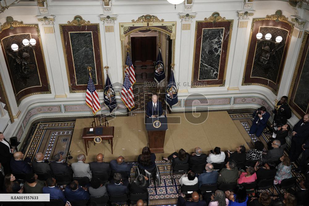 Joe Biden signs Emmett Till National Proclamation - Washington