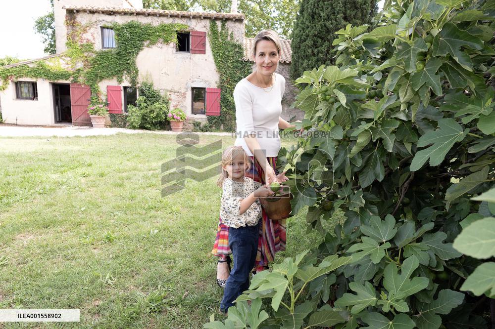 Exclusive - Prince Jean d’Orleans And Family Photo Session - France