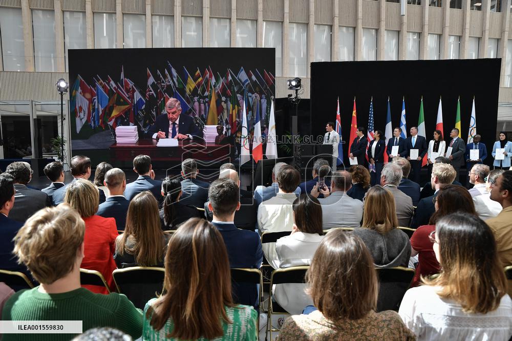 Paris 2024 - IOC Invitation Ceremony