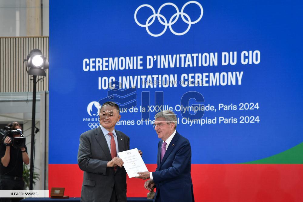 Paris 2024 - IOC Invitation Ceremony