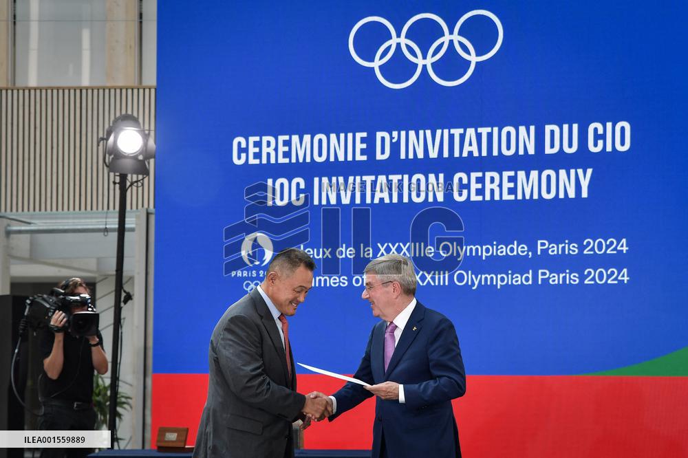 Paris 2024 - IOC Invitation Ceremony