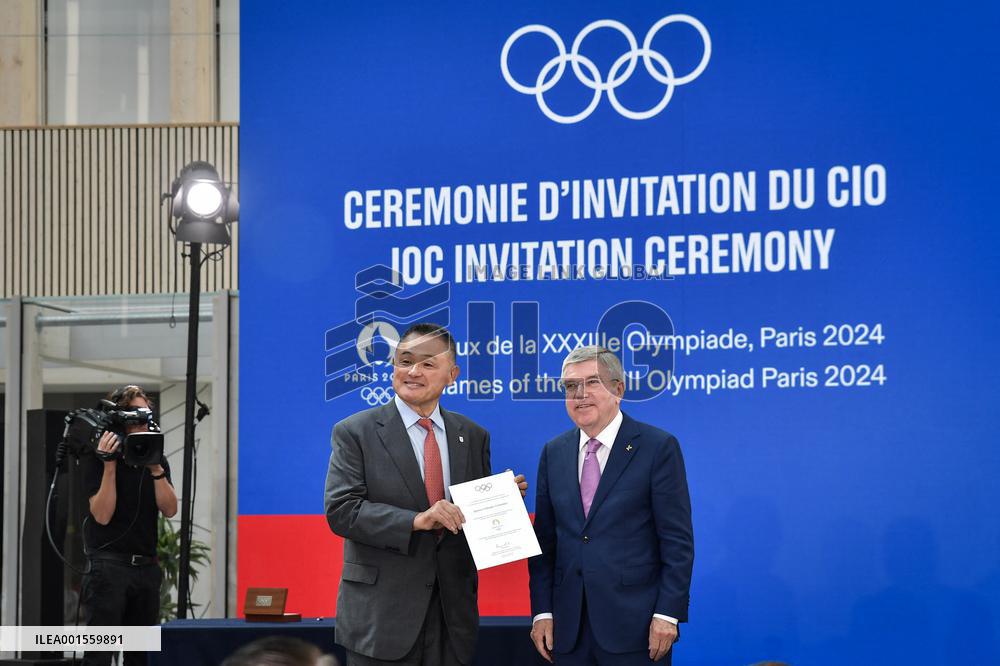Paris 2024 - IOC Invitation Ceremony