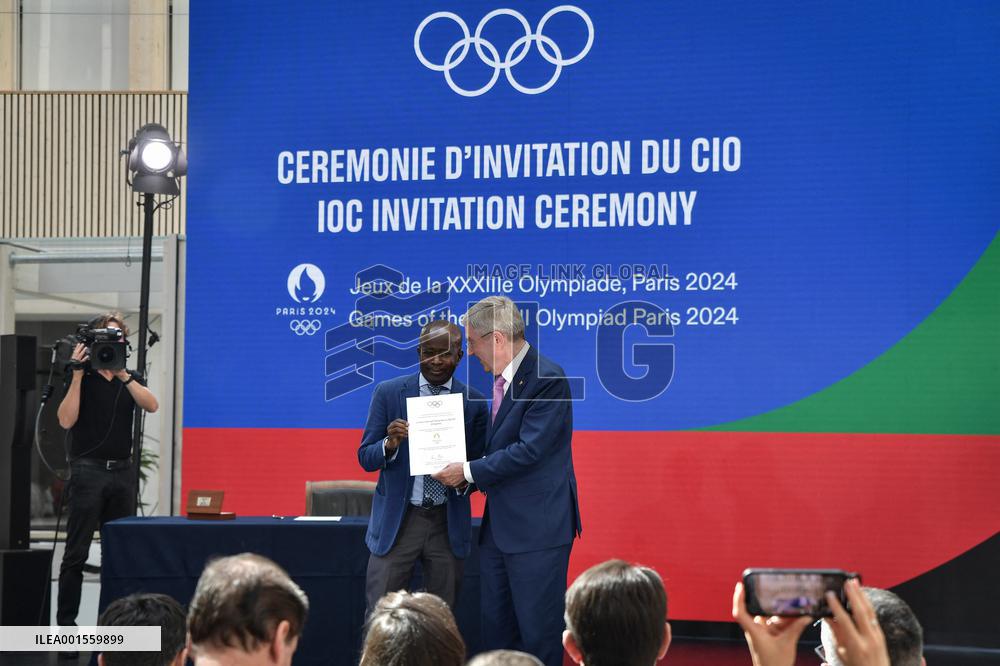 Paris 2024 - IOC Invitation Ceremony
