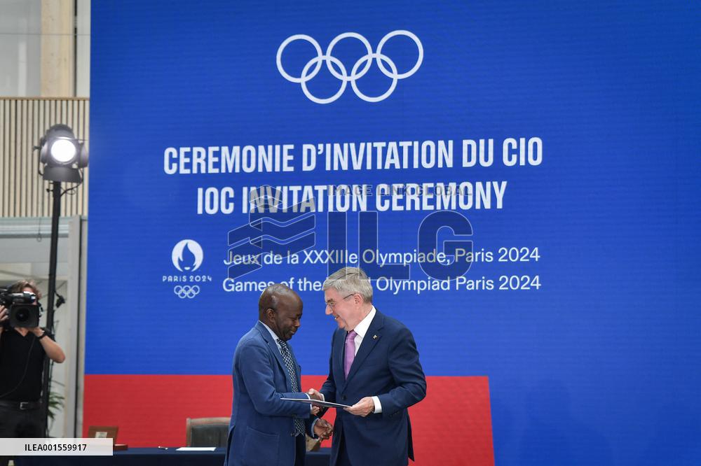 Paris 2024 - IOC Invitation Ceremony