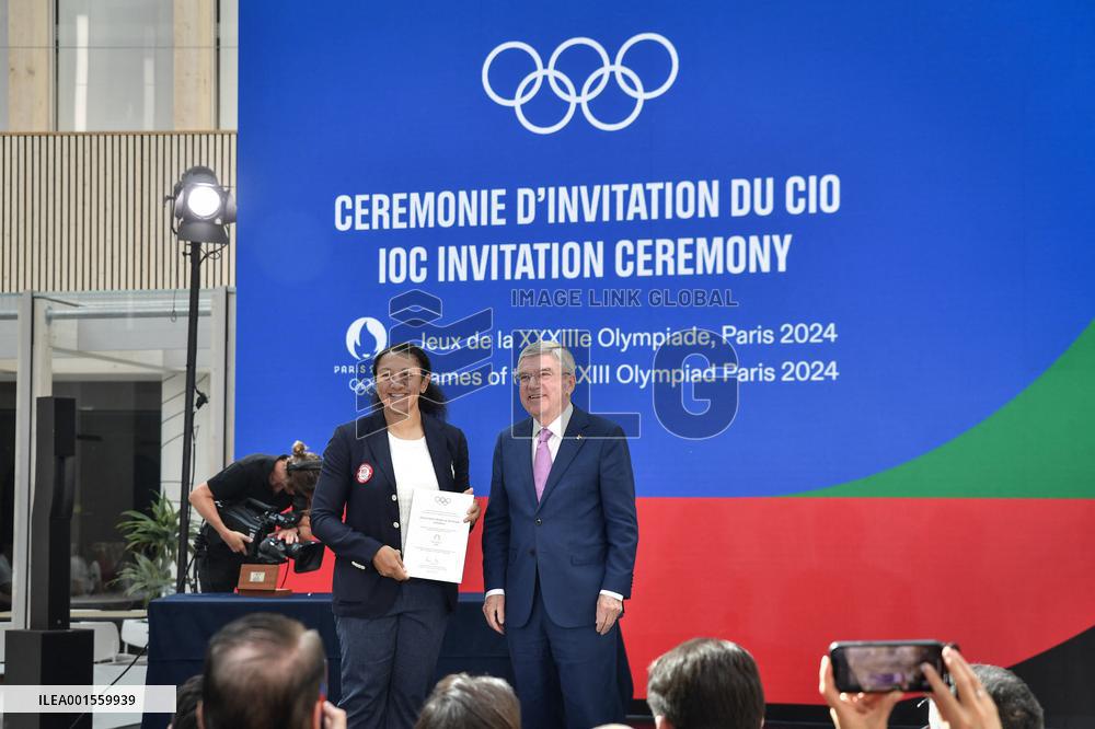 Paris 2024 - IOC Invitation Ceremony