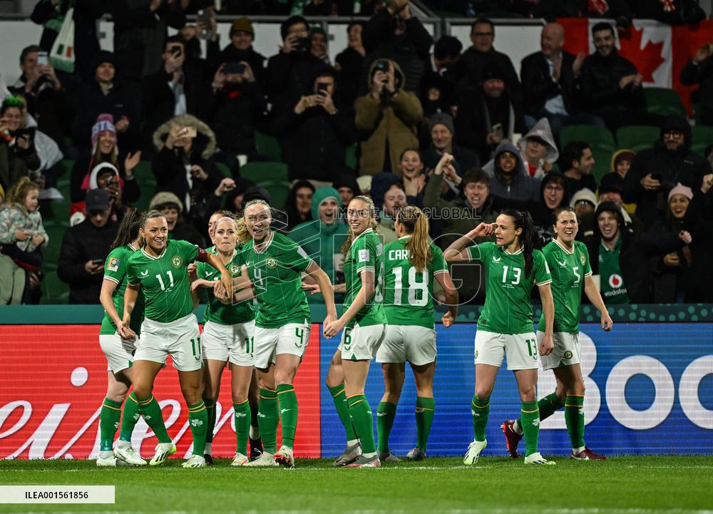 (SP)AUSTRALIA-PERTH-FIFA-2023 WOMEN'S WORLD CUP-GROUP B-CAN VS IRE