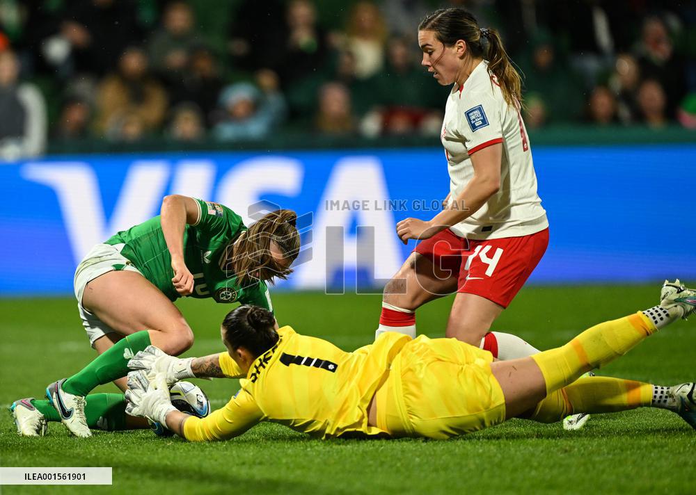 (SP)AUSTRALIA-PERTH-FIFA-2023 WOMEN'S WORLD CUP-GROUP B-CAN VS IRE