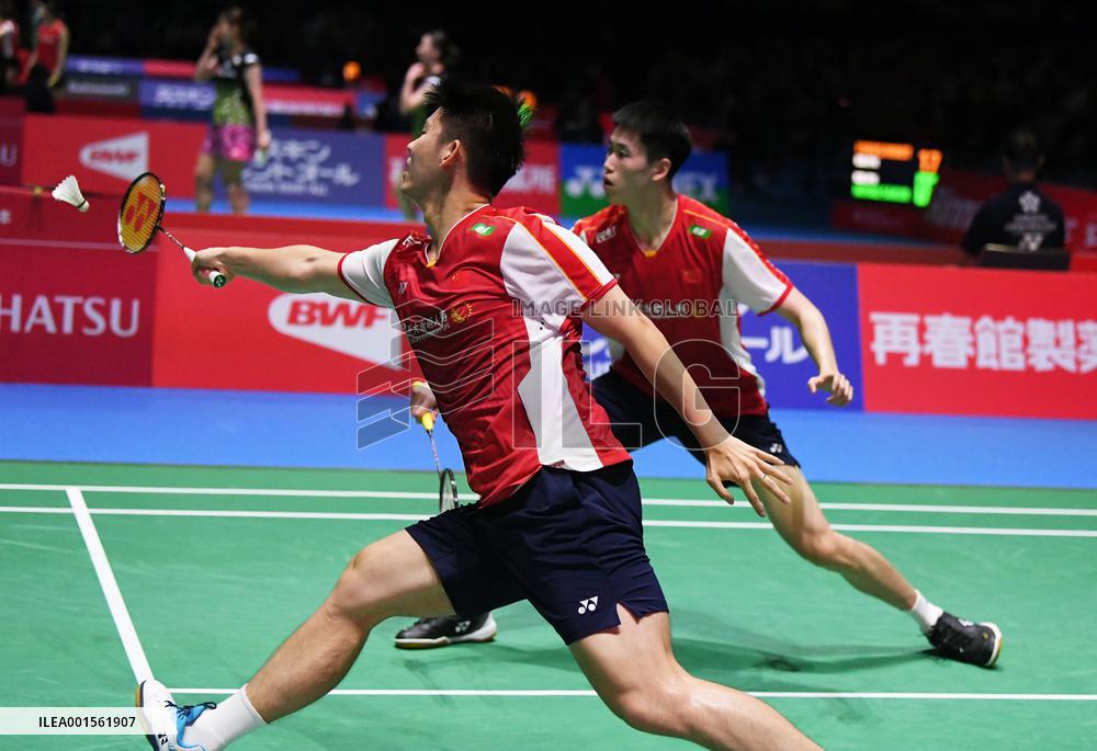(SP)JAPAN-TOKYO-BADMINTON-JAPAN OPEN-MEN'S DOUBLES