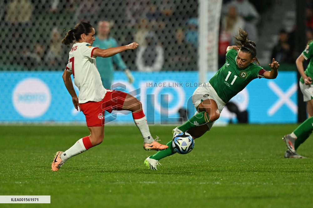 (SP)AUSTRALIA-PERTH-FIFA-2023 WOMEN'S WORLD CUP-GROUP B-CAN VS IRE