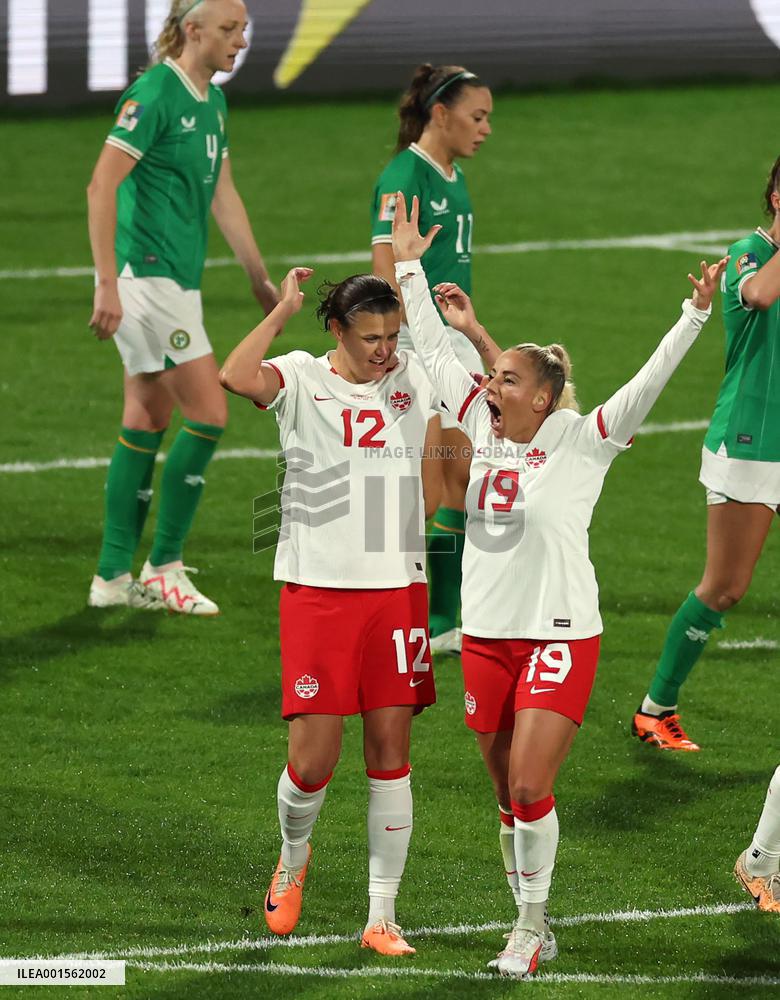 (SP)AUSTRALIA-PERTH-FIFA-2023 WOMEN'S WORLD CUP-GROUP B-CAN VS IRE